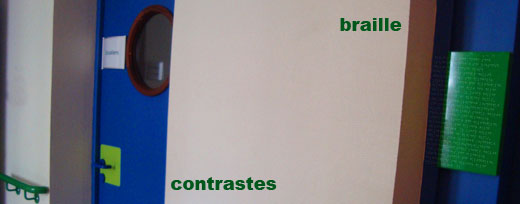 ambiance color&eacute; d'identification de l'&eacute;tage